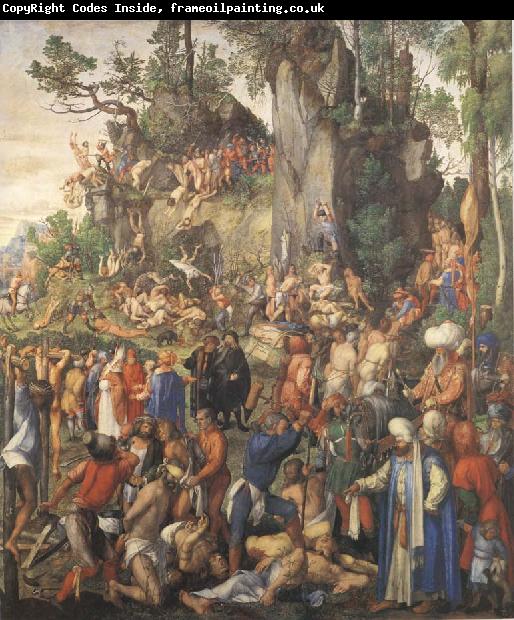 Albrecht Durer The Martyrdom of the ten thousand